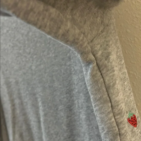 Kate Spade Gray Sweatshirt with Red Accents - Picture 11 of 11